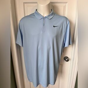 NWT Mens Nike Lightweight Golf Polo Shirt Size XL Powder Blue NEW